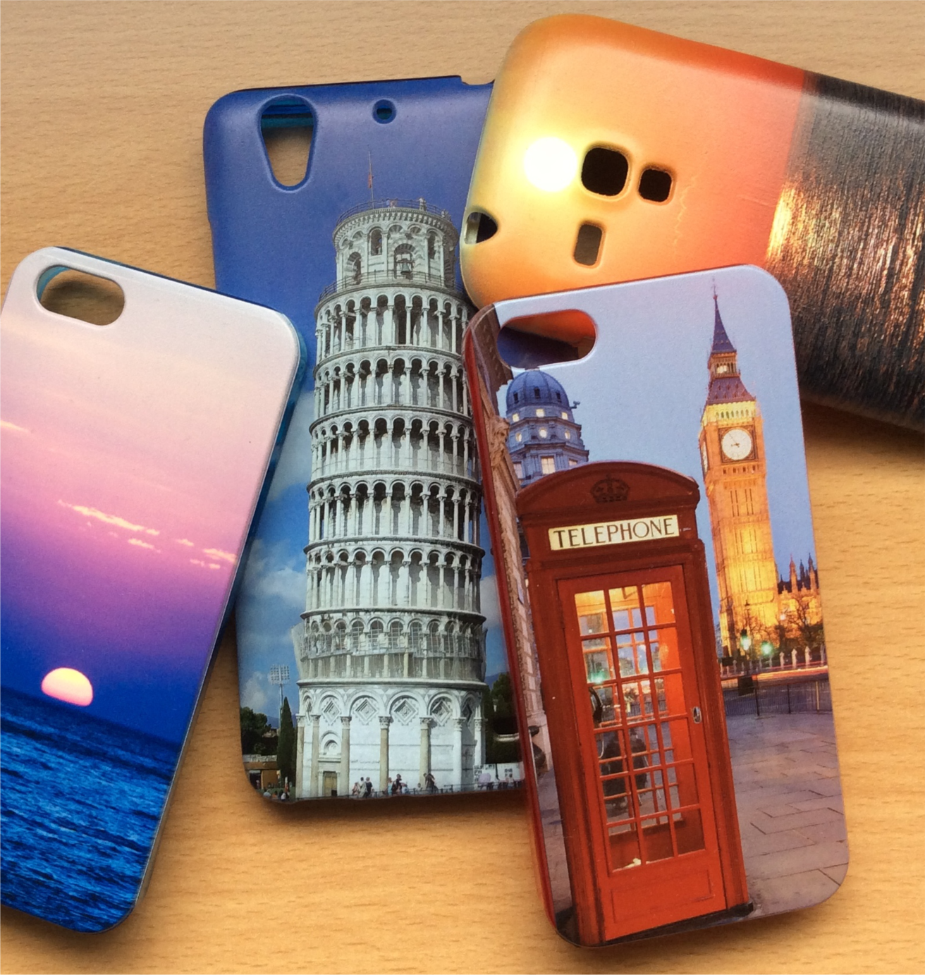 Impresión UV en espejos de mano para merchandising